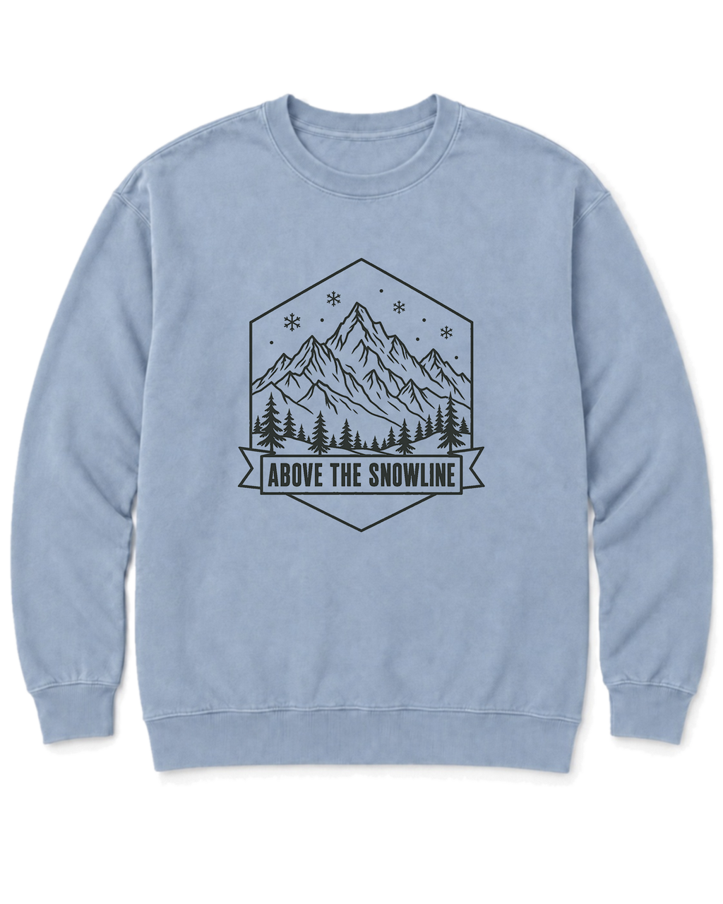 Above the Snowline Sweatshirt - Chambray