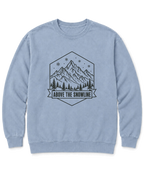 Above the Snowline Sweatshirt - Chambray