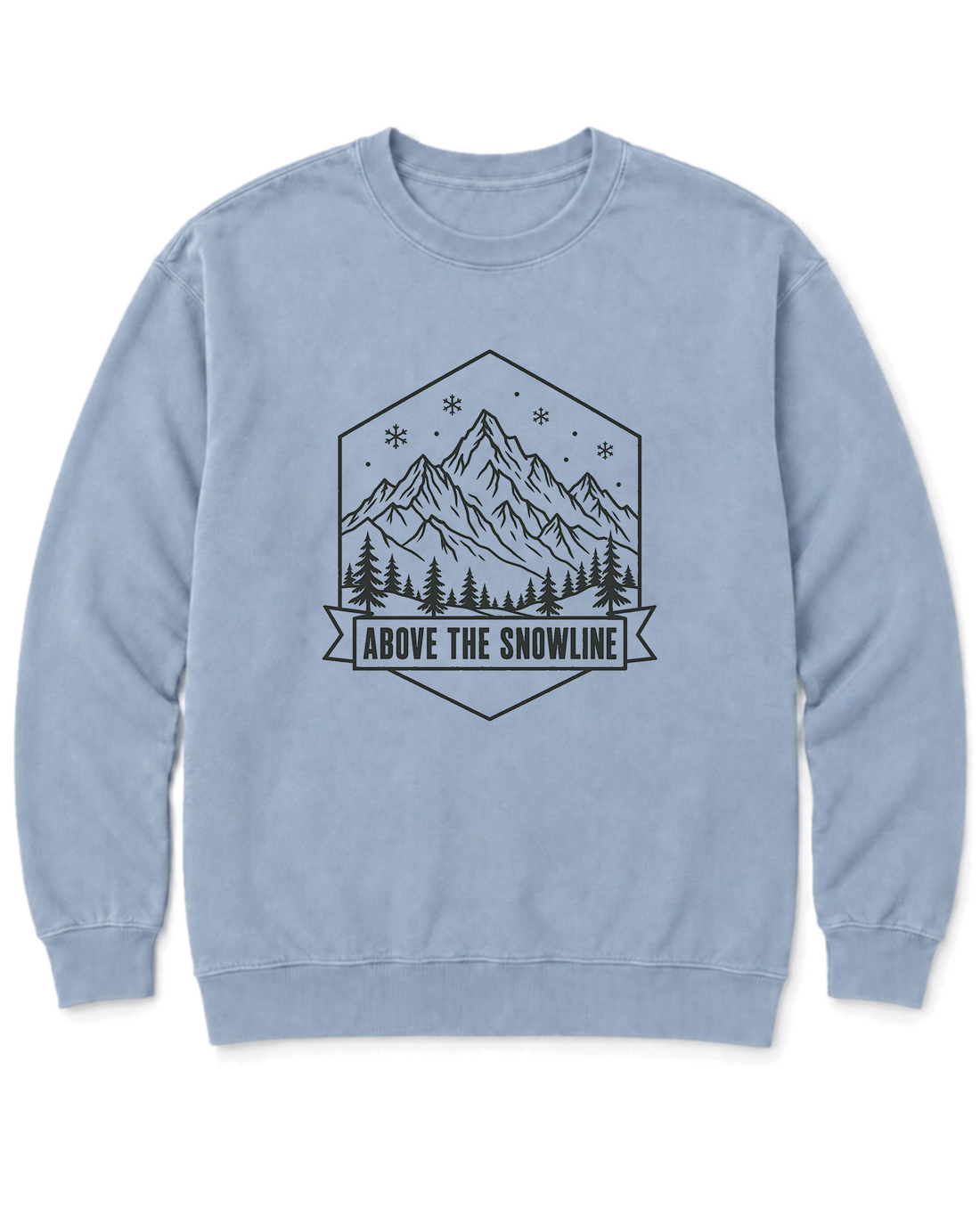 Above the Snowline Sweatshirt - Chambray