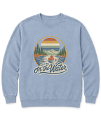 Out on the Water Sweatshirt - Chambray