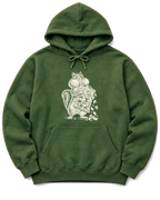 Trail Mix Bandit Hoodie - Military Green