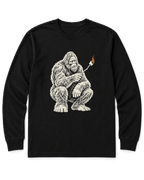 Bigfoot S'mores Long Sleeve Shirt - Black