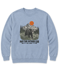 Outdoor Club Bear Sweatshirt - Chambray