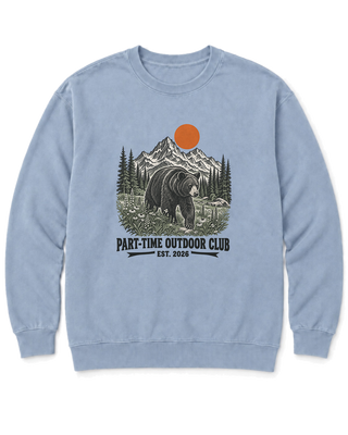 Outdoor Club Bear Sweatshirt