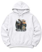 Big Lake, Small Worries Hoodie - White