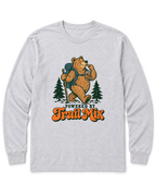 Powered by Trail Mix Long Sleeve Shirt - Ash