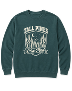 Tall Pines, Clear Mind Sweatshirt - Blue Spruce