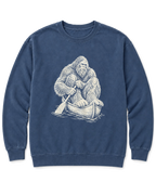 Bigfoot Canoe Sweatshirt - Denim