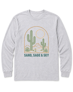 Sand, Sage & Sky Long Sleeve Shirt - Ash