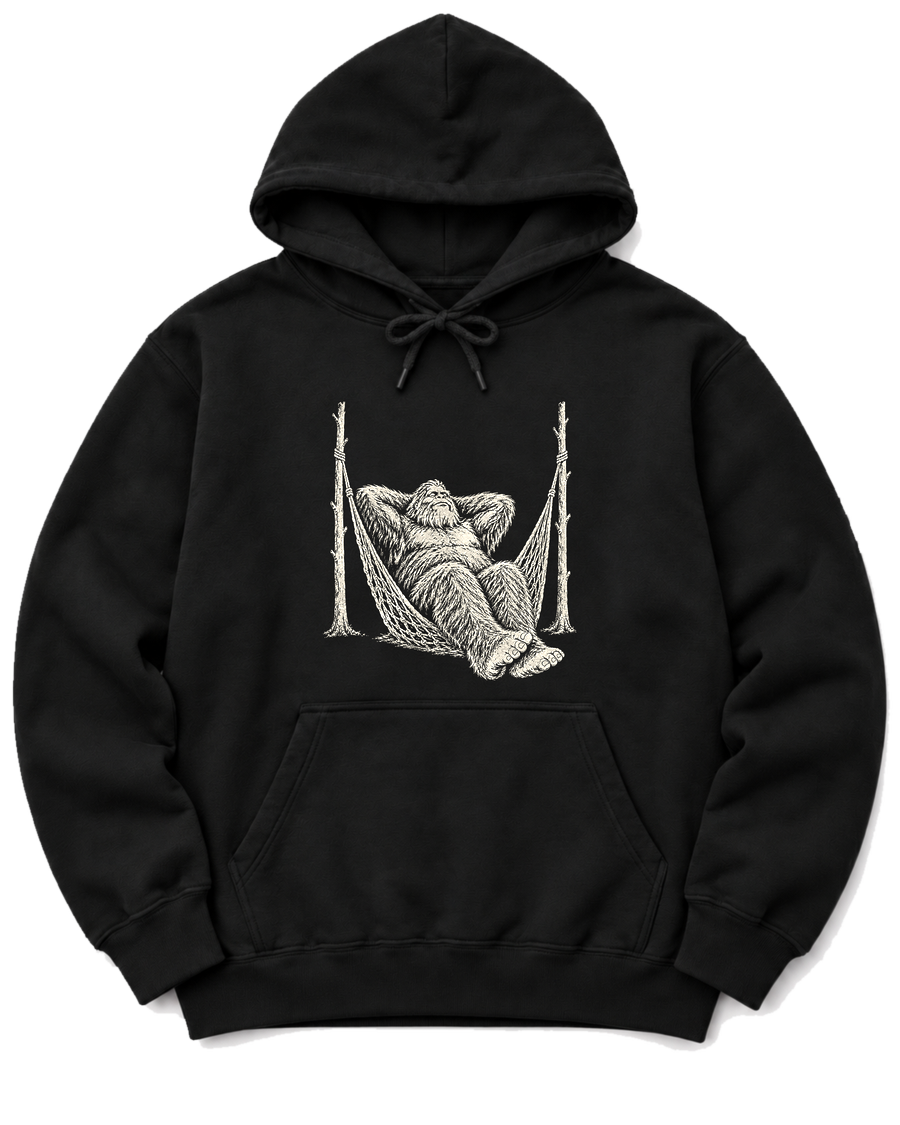 Bigfoot Hammock Hoodie - Black