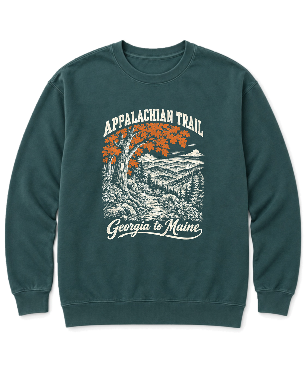 Appalachian Trail Sweatshirt - Blue Spruce