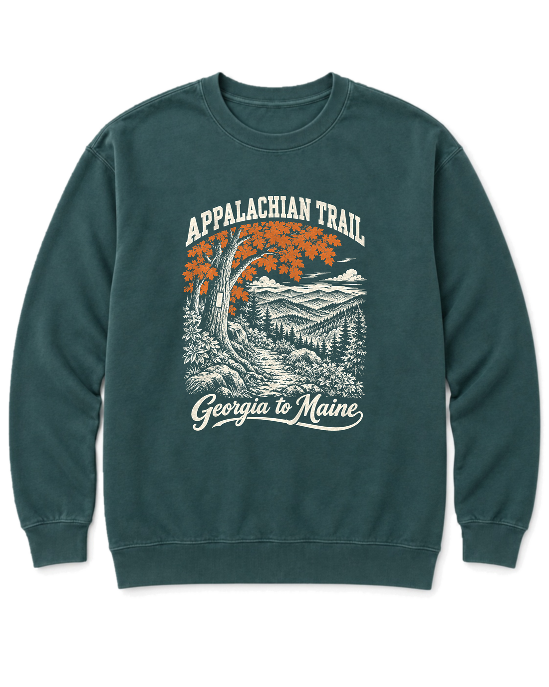 Appalachian Trail Sweatshirt - Blue Spruce
