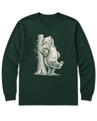 Back Scratch Bear Long Sleeve Shirt