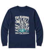 The Narrows Long Sleeve Shirt - Navy