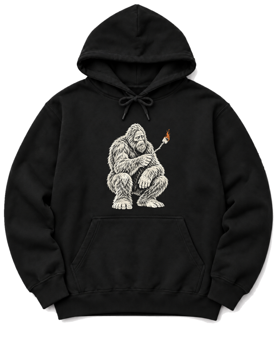 Bigfoot S'mores Hoodie - Black