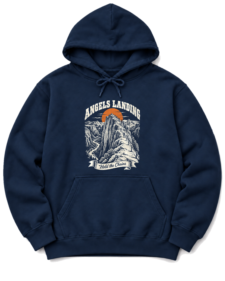 Angels Landing Hoodie - Navy
