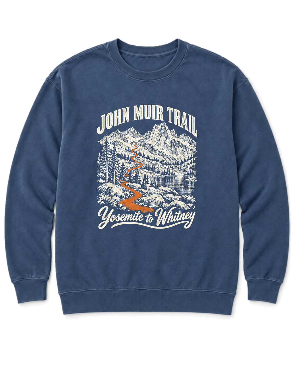 John Muir Trail Sweatshirt - Denim