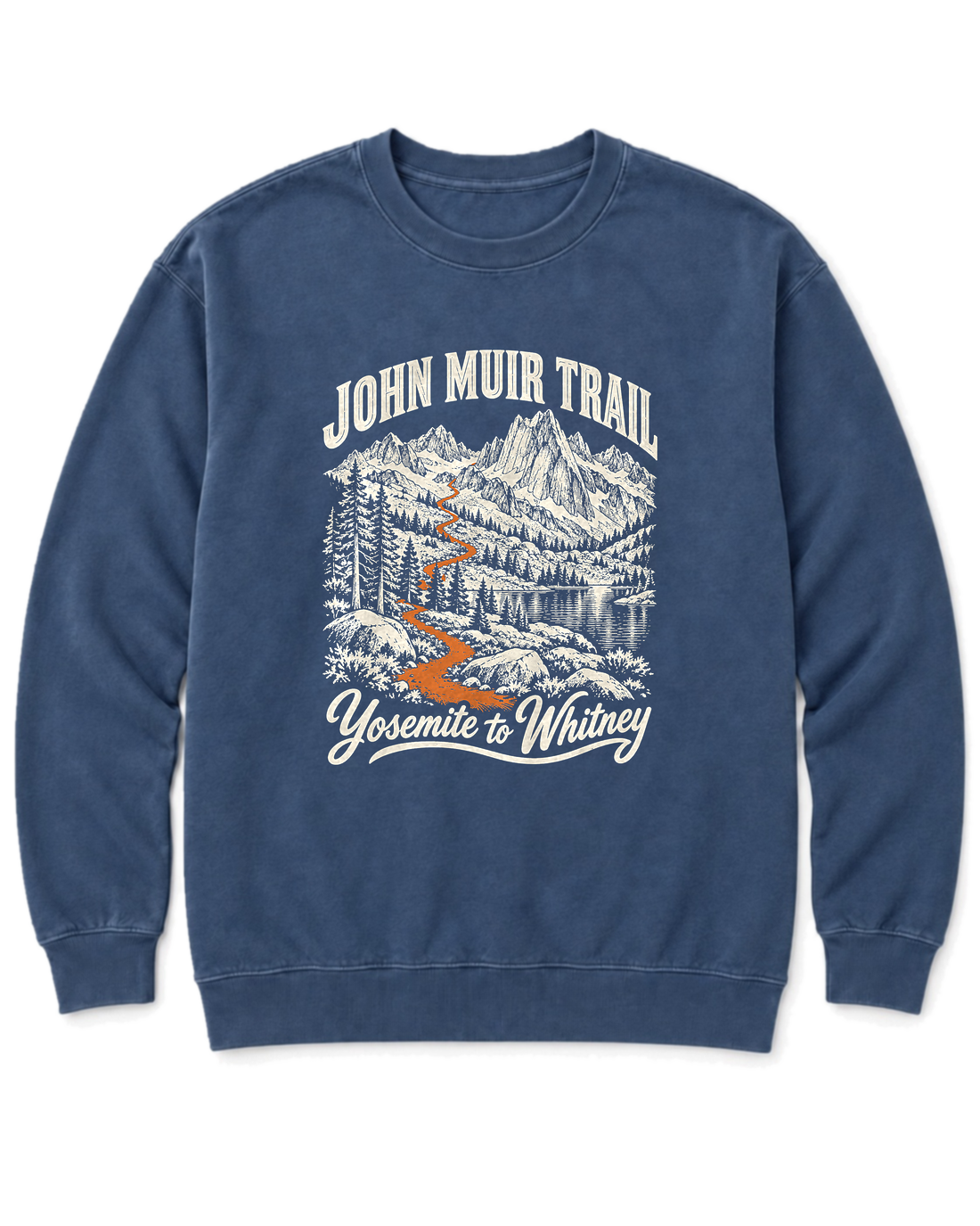 John Muir Trail Sweatshirt - Denim