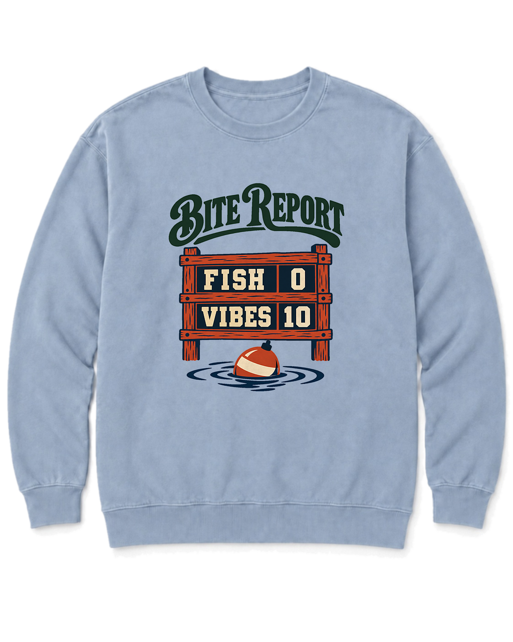 Bite Report Sweatshirt - Chambray