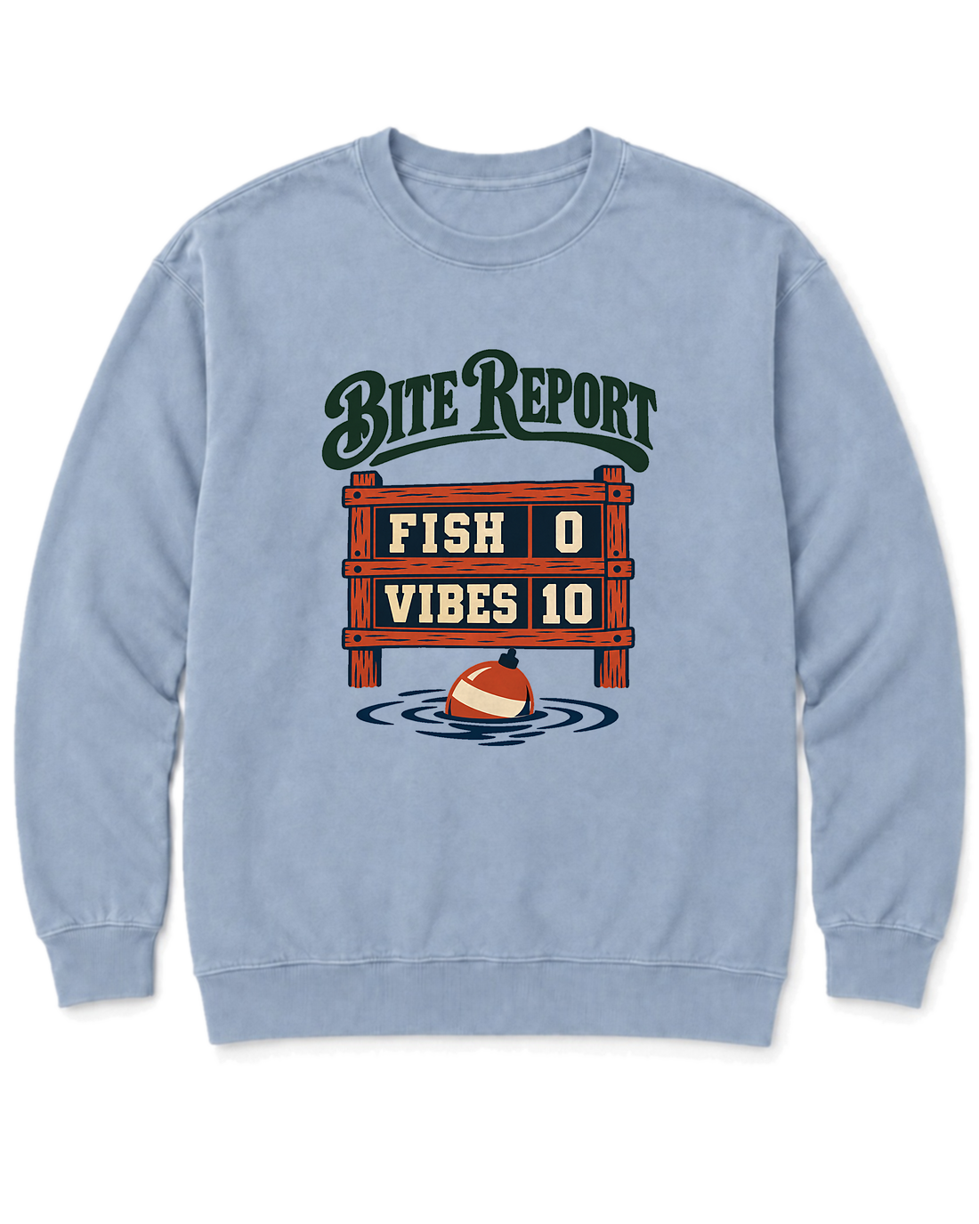 Bite Report Sweatshirt - Chambray