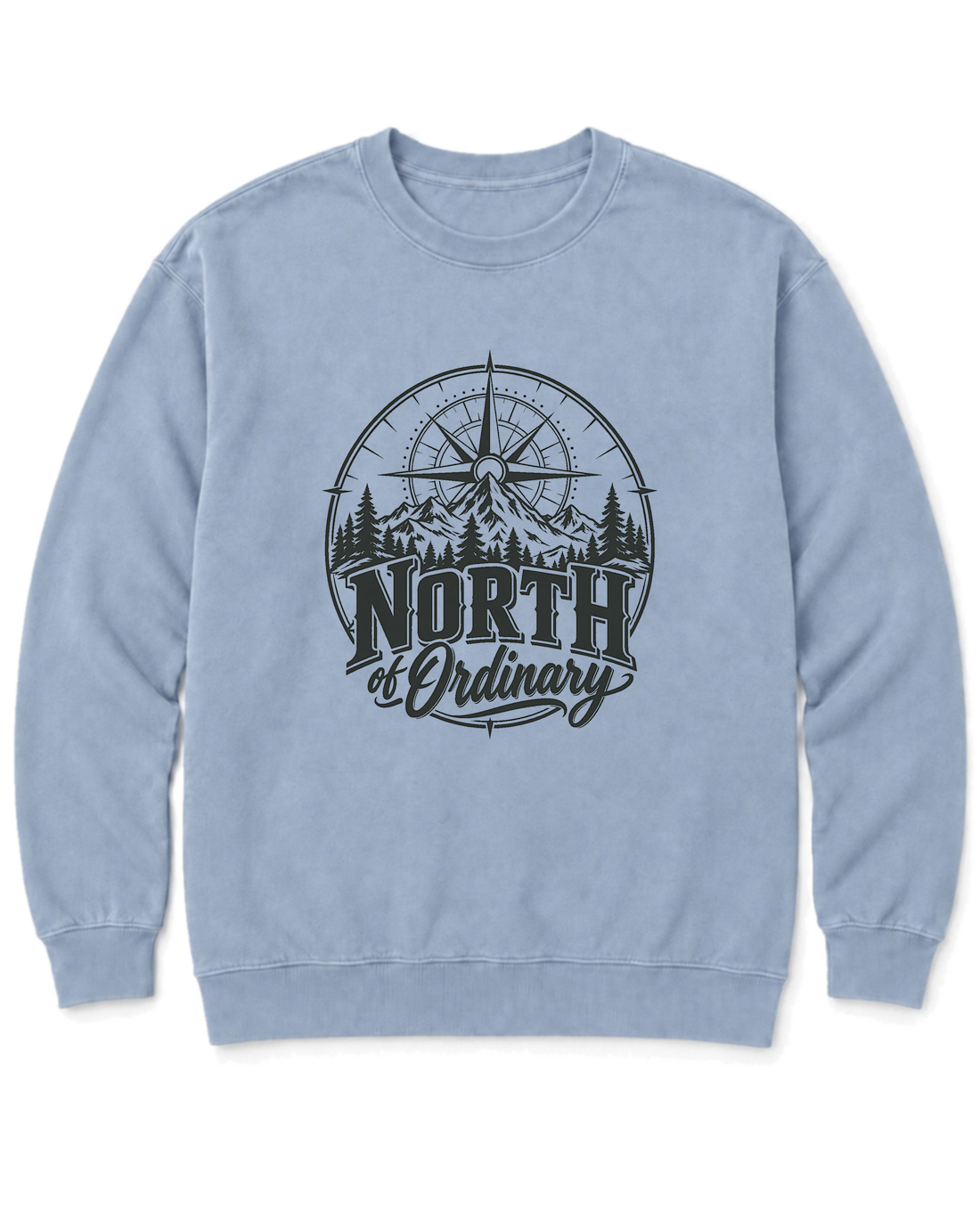 North of Ordinary Sweatshirt - Chambray
