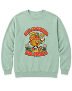 Will Go Outside for Snacks Sweatshirt - Chalky Mint