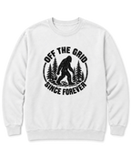 Off the Grid Since Forever Sweatshirt - White