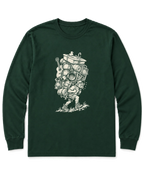 Overpacked Hiker Long Sleeve Shirt - Forest Green