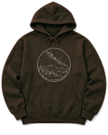 Out Past the Streetlights Hoodie - Dark Chocolate
