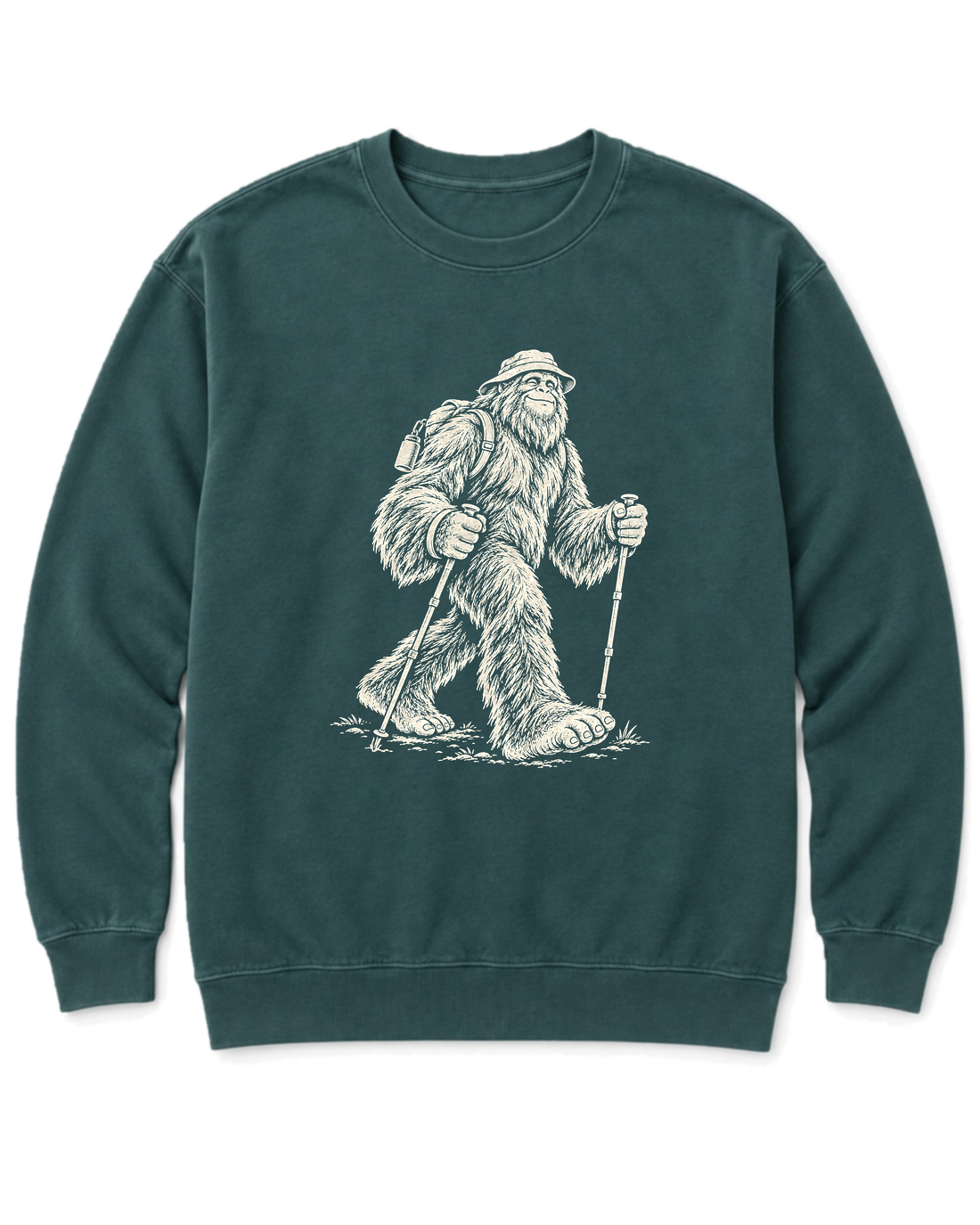 Bigfoot Day Hike Sweatshirt - Blue Spruce