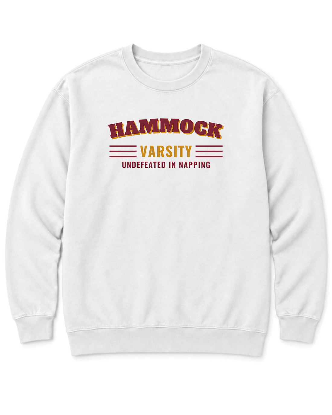 Hammock Varsity Sweatshirt - White