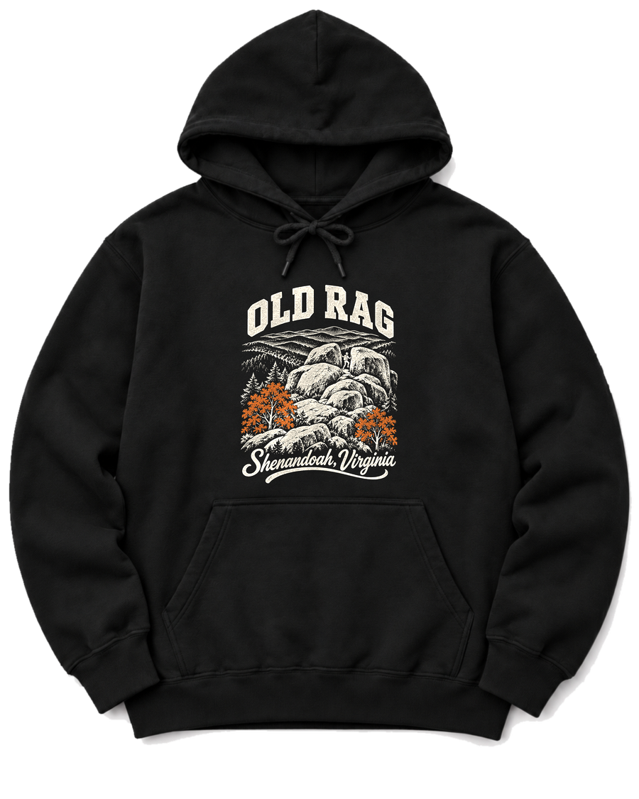 Old Rag Hoodie - Black