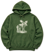 Moose Right of Way Hoodie - Military Green