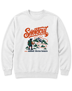Shortcut Added Three Hours Sweatshirt - White
