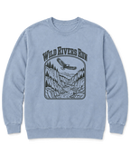 Wild Rivers Run Sweatshirt - Chambray