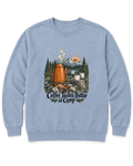 Coffee Tastes Better at Camp Sweatshirt - Chambray