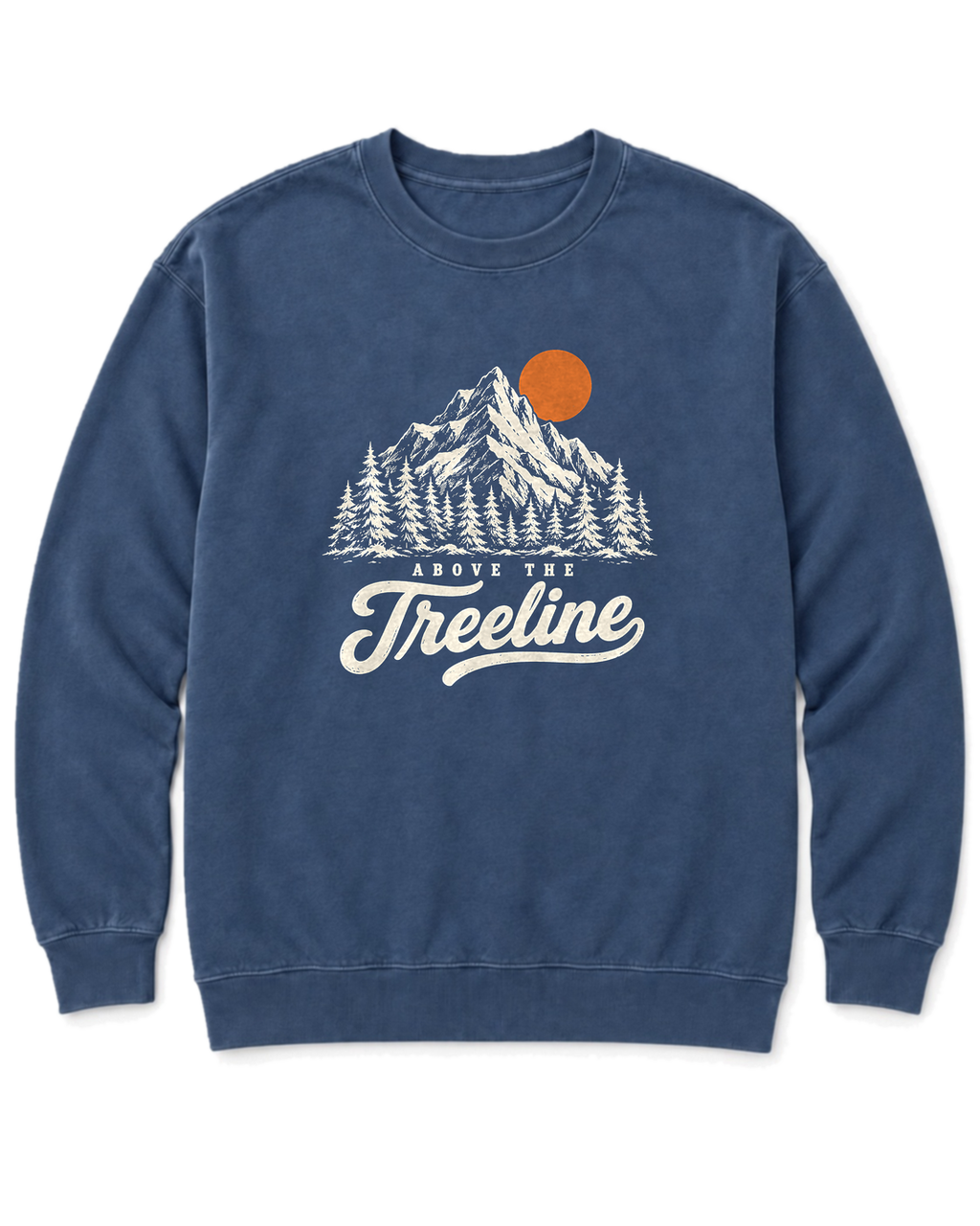 Above the Treeline Sweatshirt - Denim
