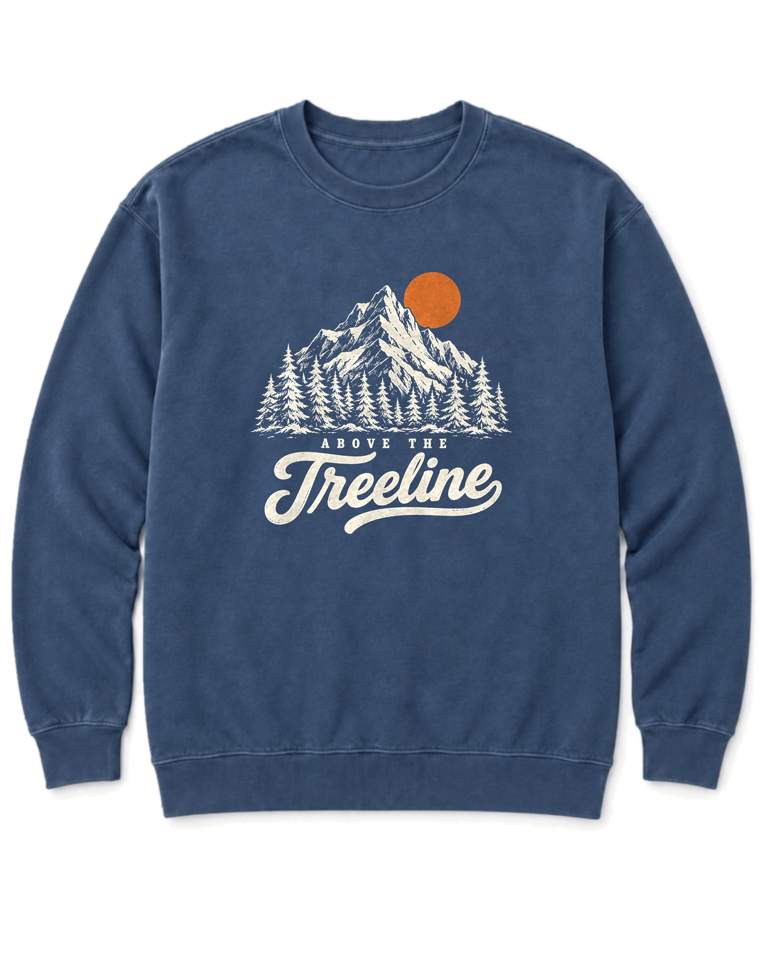 Above the Treeline Sweatshirt - Denim