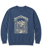 Into the Evergreen Sweatshirt - Denim