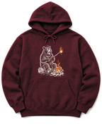 Marshmallow Meltdown Hoodie - Maroon