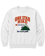 One Star Hike Sweatshirt - White