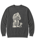Bigfoot Photographer Sweatshirt - Pepper