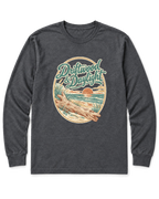Driftwood & Daylight Long Sleeve Shirt - Dark Heather