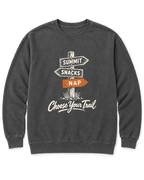 Choose Your Trail Sweatshirt - Pepper