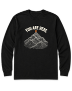 You Are Here Long Sleeve Shirt - Black
