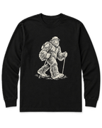 Bigfoot Day Hike Long Sleeve Shirt - Black