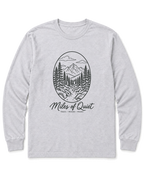 Miles of Quiet Long Sleeve Shirt - Ash