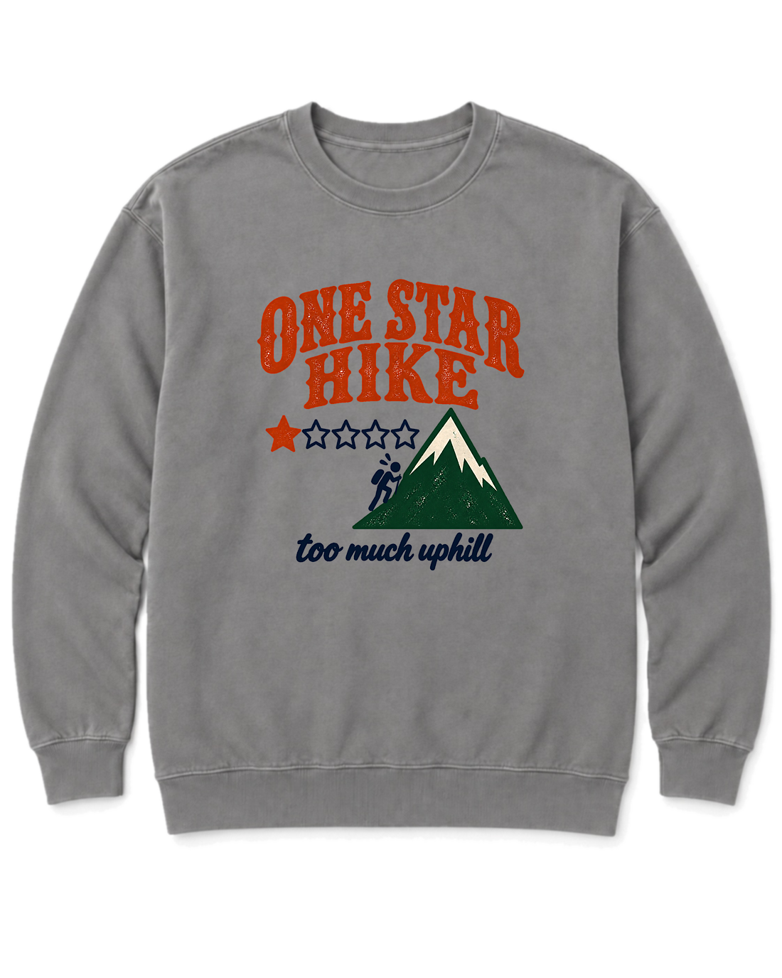 One Star Hike Sweatshirt - Grey