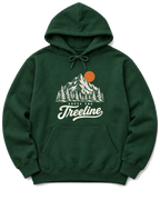 Above the Treeline Hoodie - Forest Green
