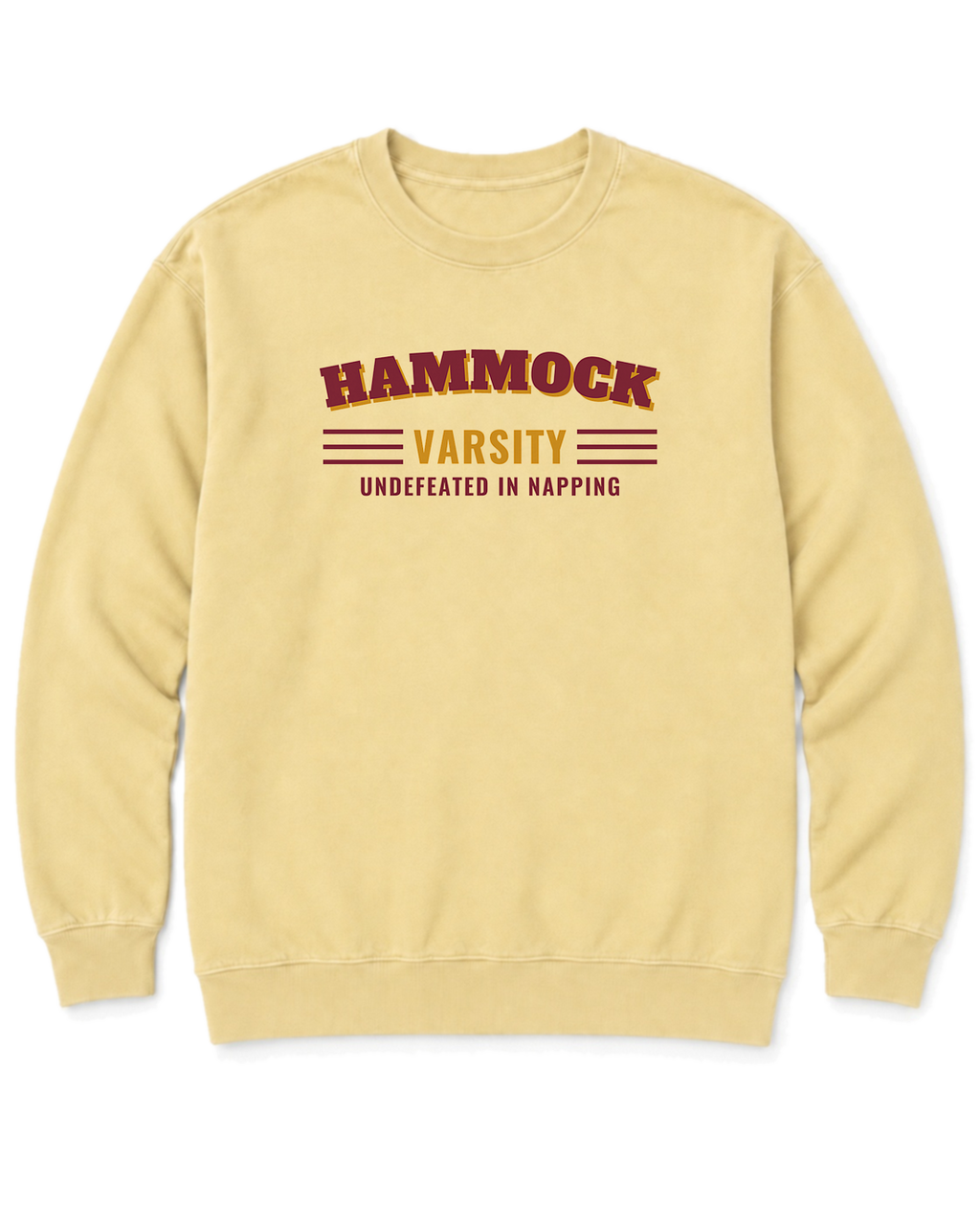 Hammock Varsity Sweatshirt - Butter